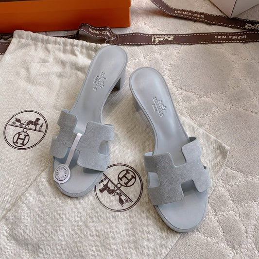 HM 26s Oran Sandal Grey Suede 724293