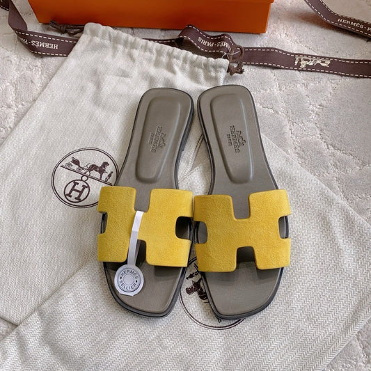 HM 26s Oran Sandal Yellow Suede 724291