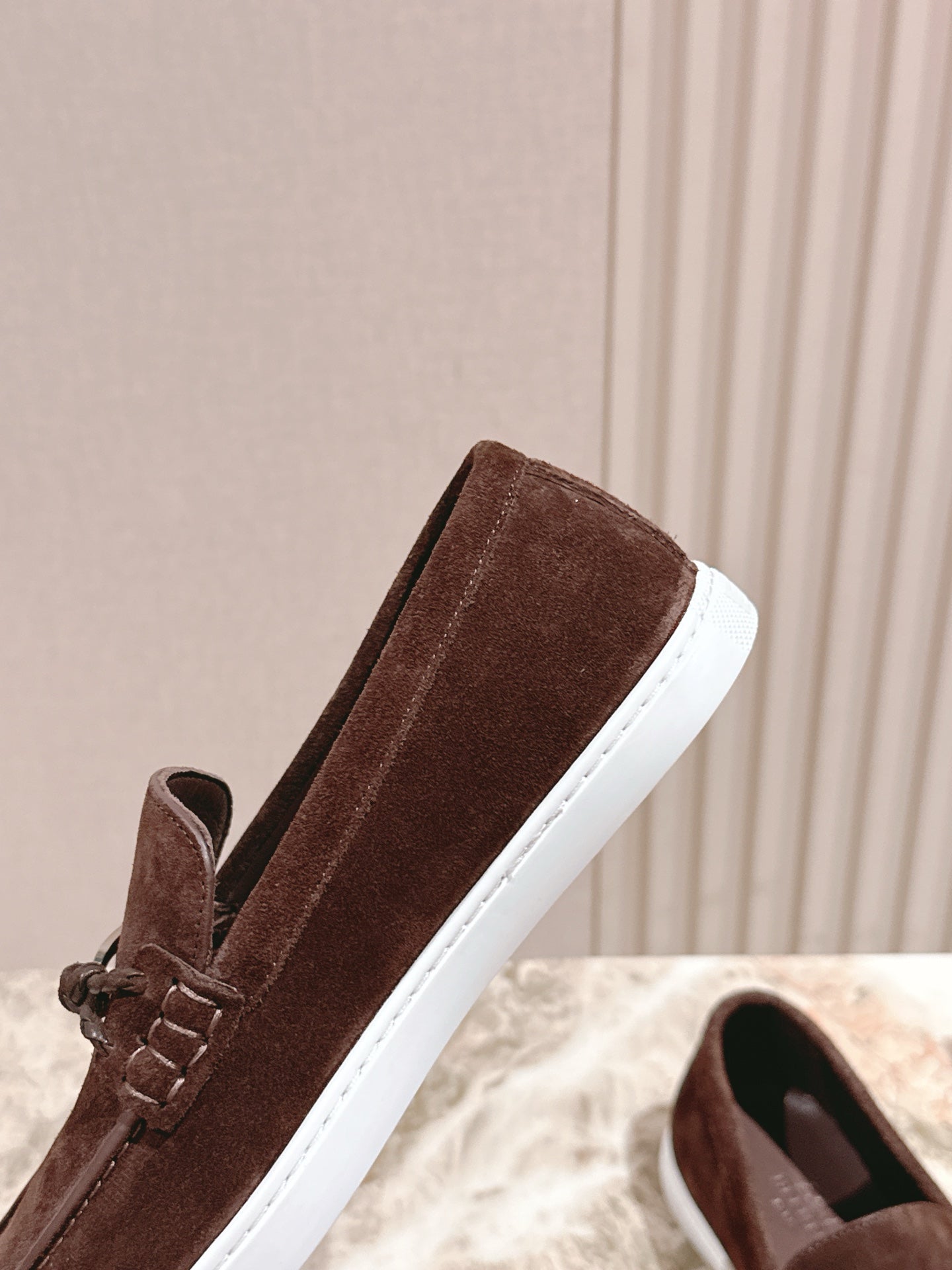 HM 25s Ignacio Loafer Dark Brown Suede Rubber 445346
