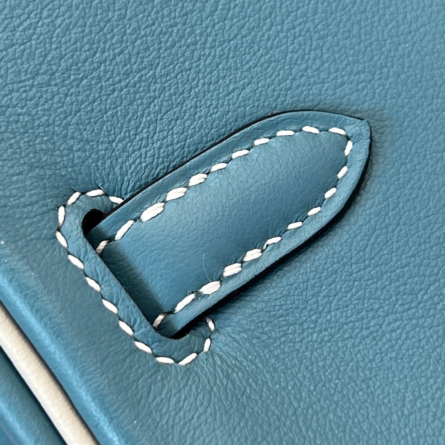 HM Birkin 𝟐𝟓 𝐒𝐰𝐢𝐟𝐭 Blue & Pearl Gray Cowhide  Grayiver Hardware (25day to produce) 270223