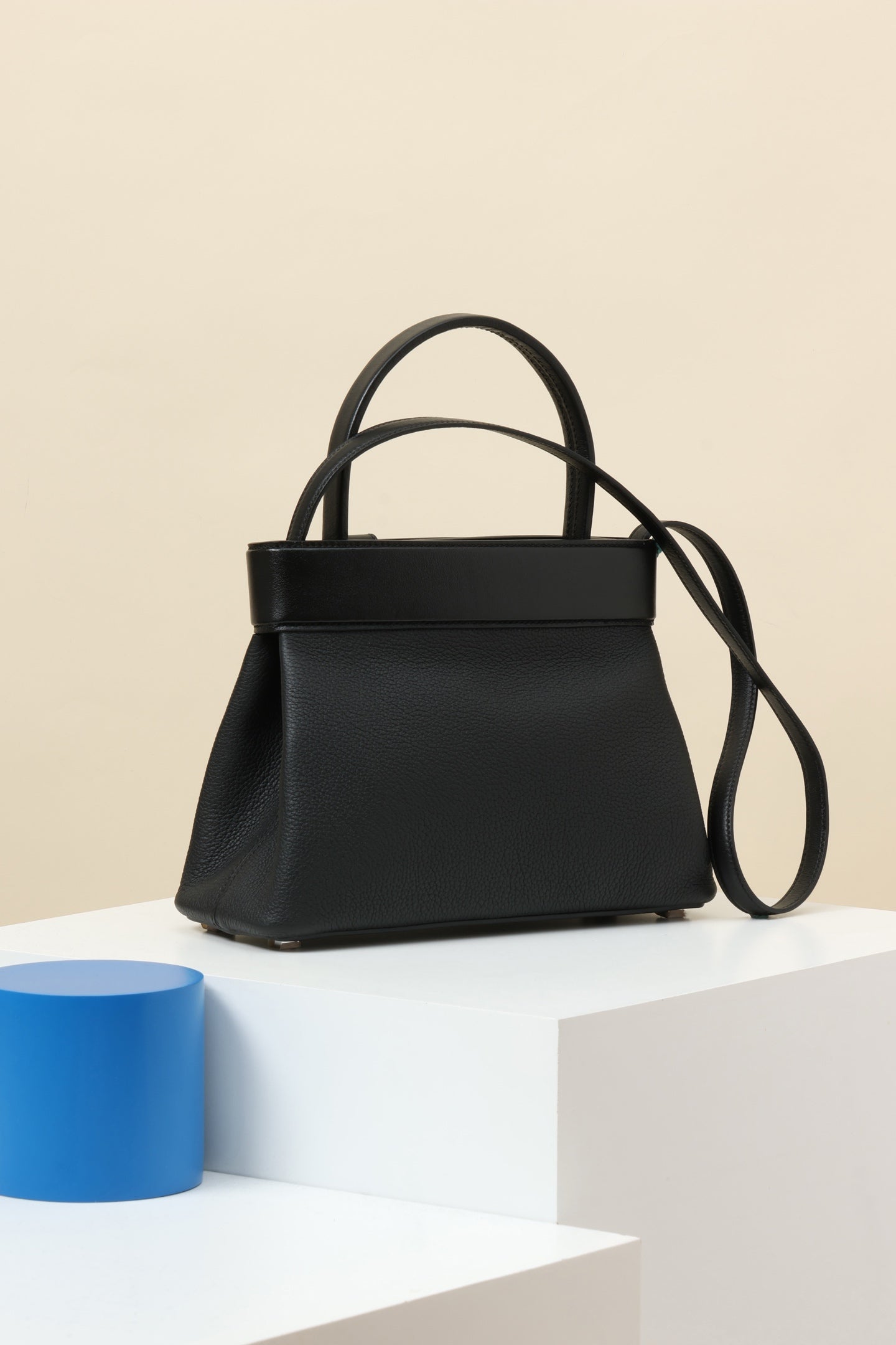 HM Medor Bag With Collier De Chien Clasp Black Togo And Swift Calfskin 269924