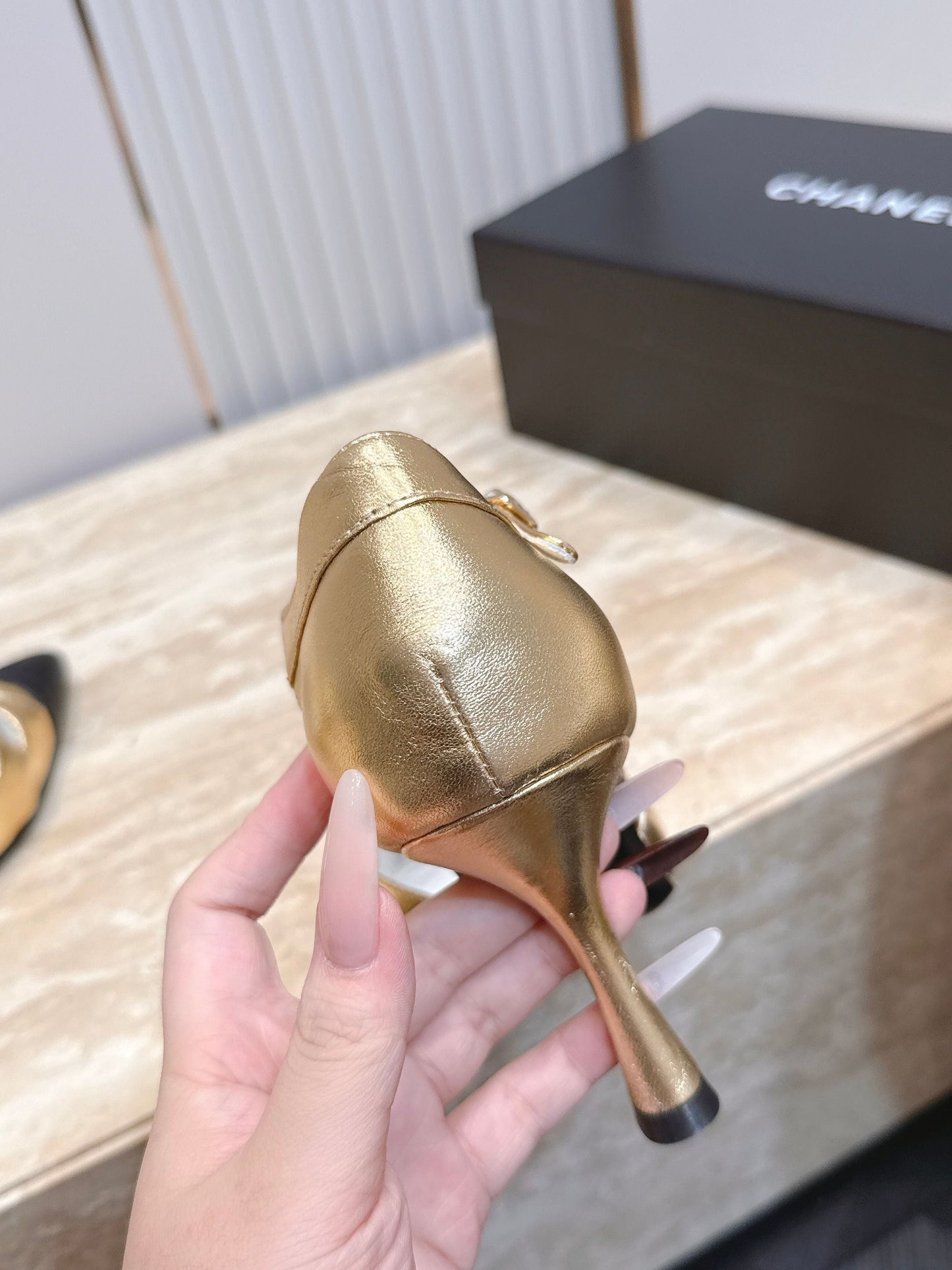 Chanel 2026 Slingback Pump 90mm Calfskin 898934