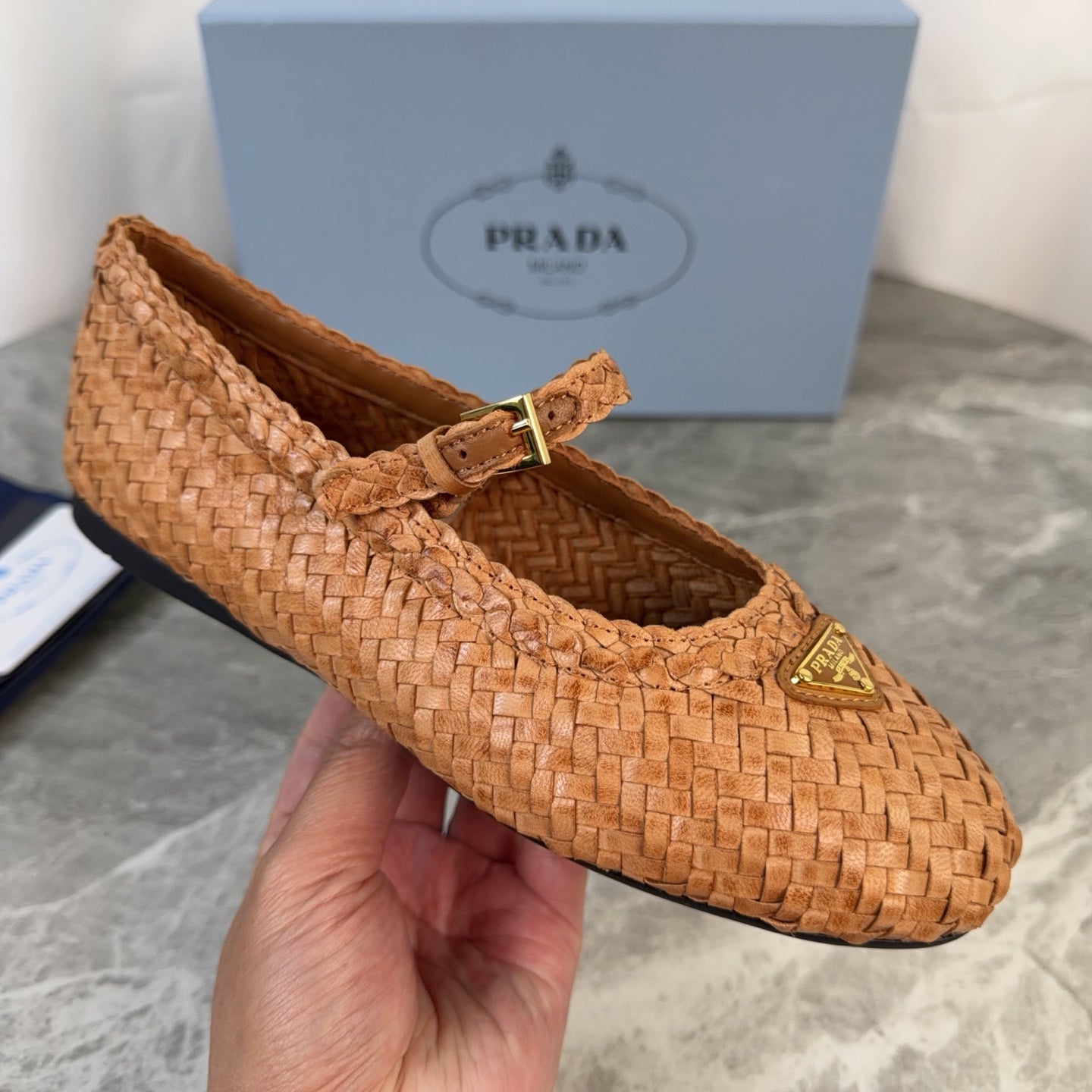 Pra 26s Ballerinas Brown Leather 635152