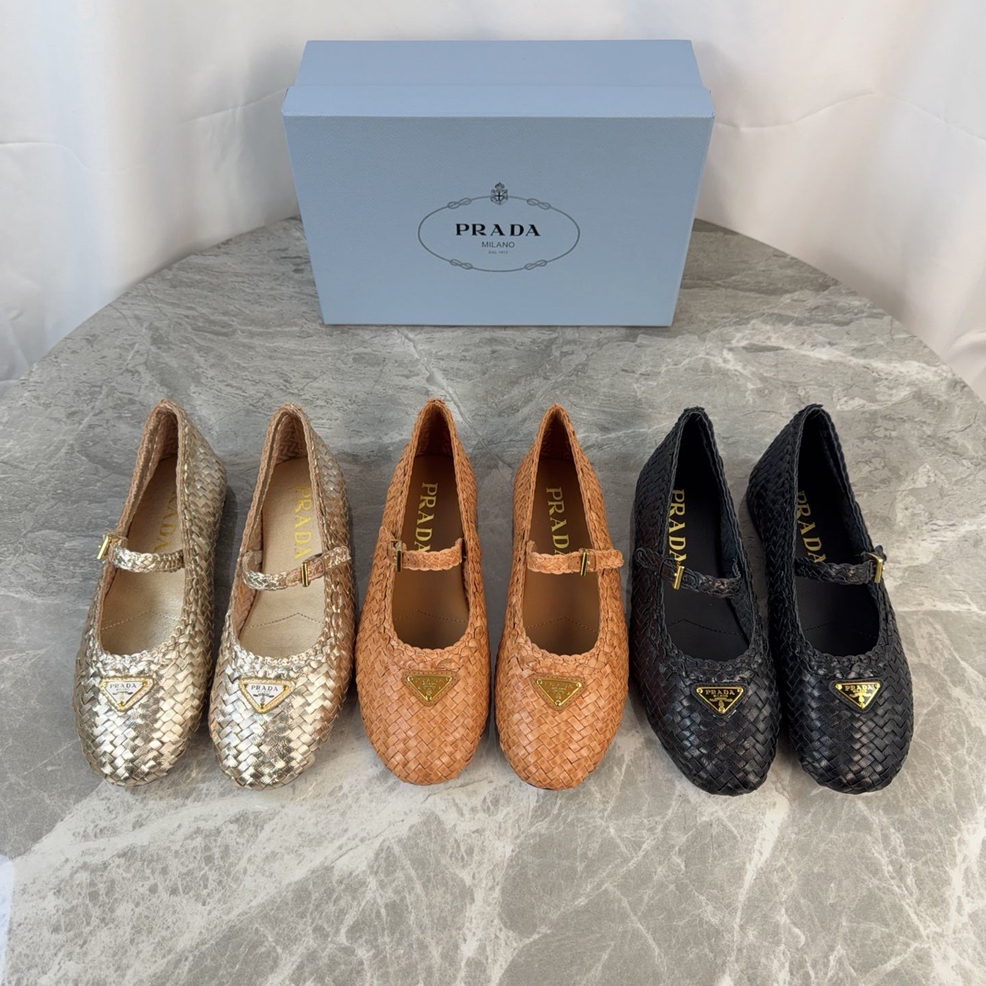 Pra 26s Ballerinas Brown Leather 635152