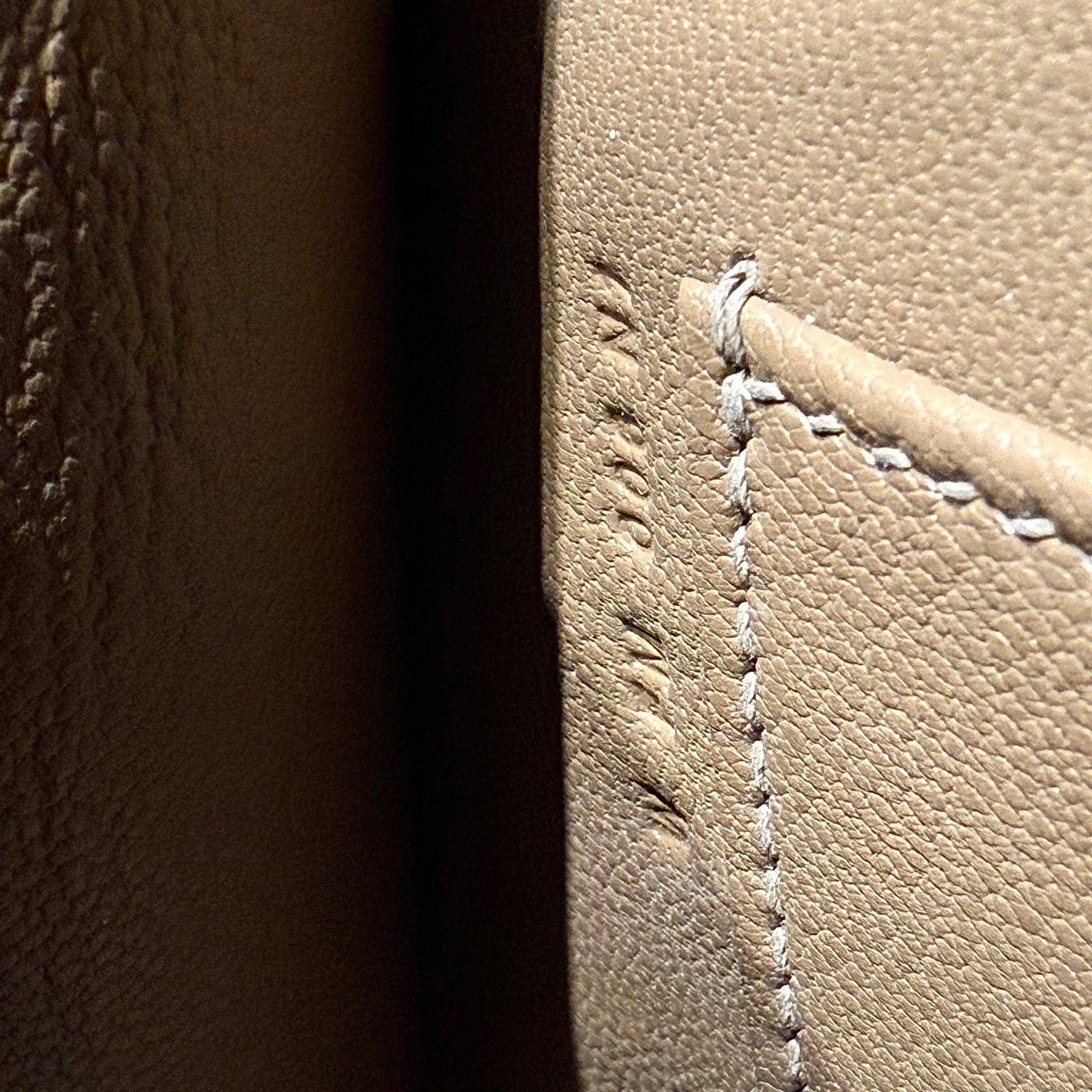 HM Mini Kelly 19 Sepia Epsom 243145
