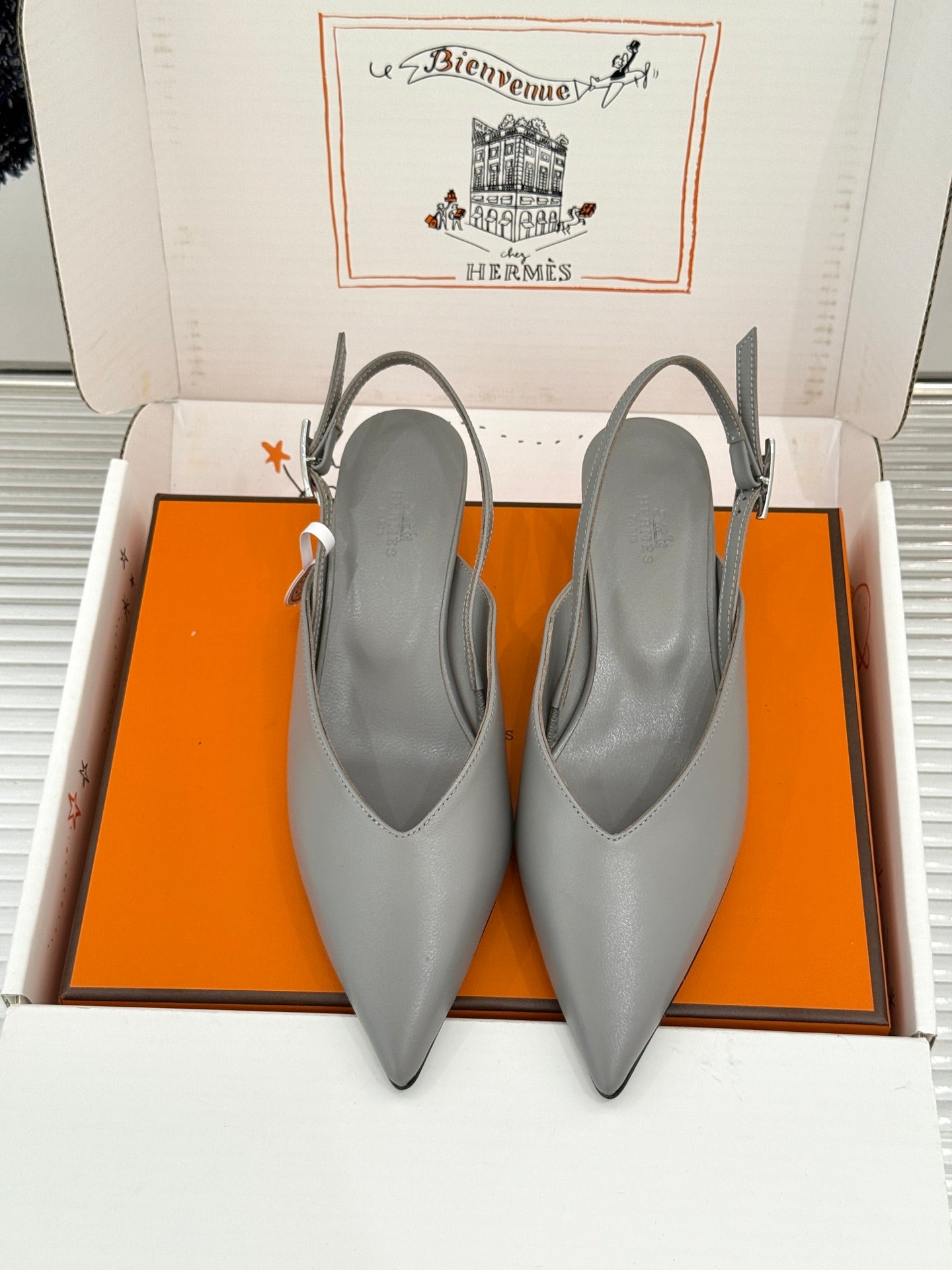 HM 2026 Slingback Sheepskin 859713