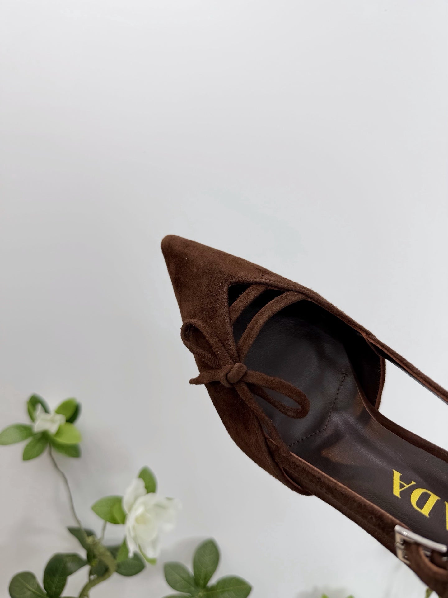 PRA 26SS Pumps 75 Dark Brown Suede 592351