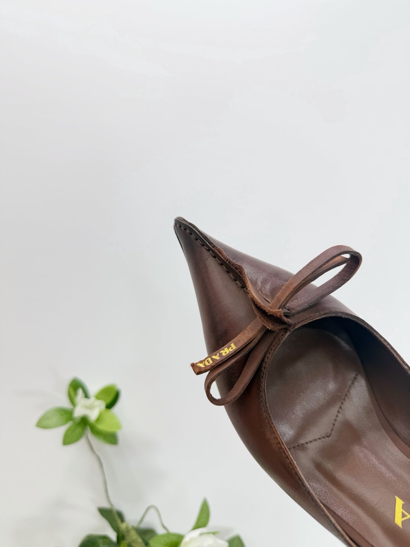 PRA 26SS Hight Heel Mule 55 Brown Cowhide 592400