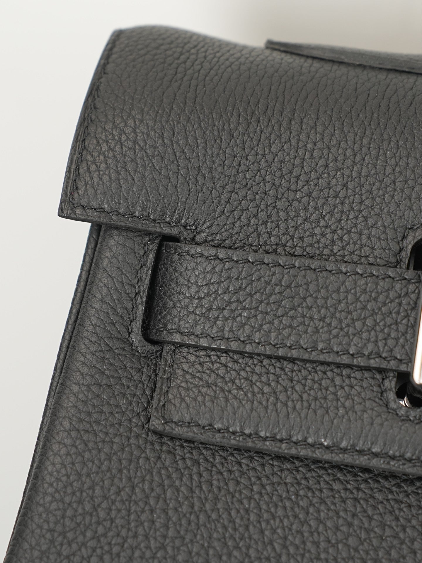 HM Kelly Max Bag 42cm Black Togo Leather 284505