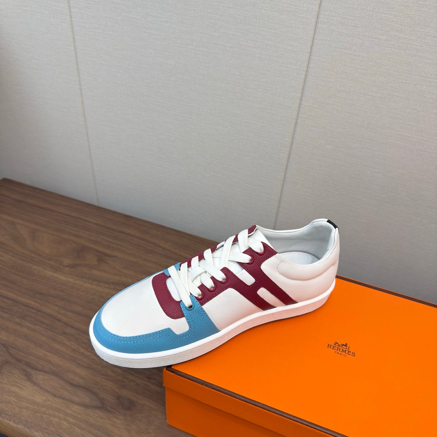 HM Join Sneaker White mix Multicolor Calfskin 213518
