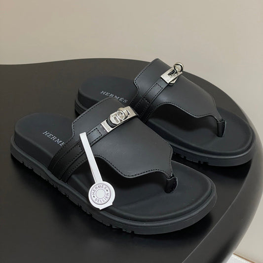 HM Empire Sandal Black Cowhide 377543