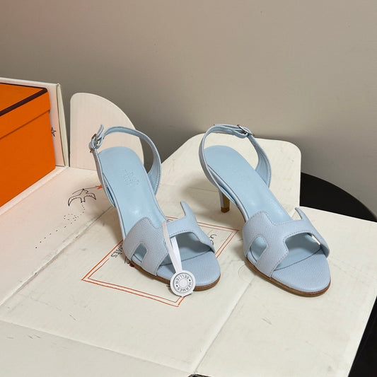 HM Holy Sandal Light Blue Cowhide 835003