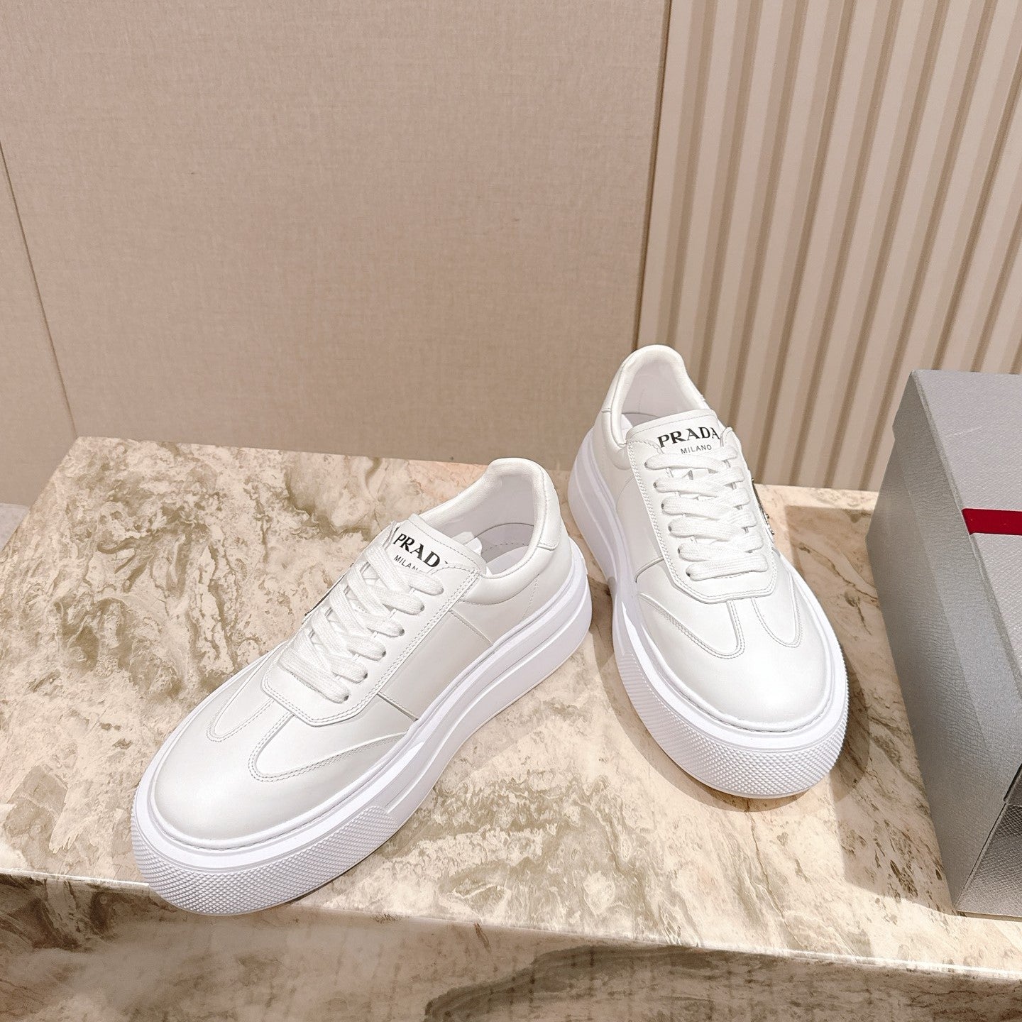PRA 25s Casual Sneakers White Cowhide449692