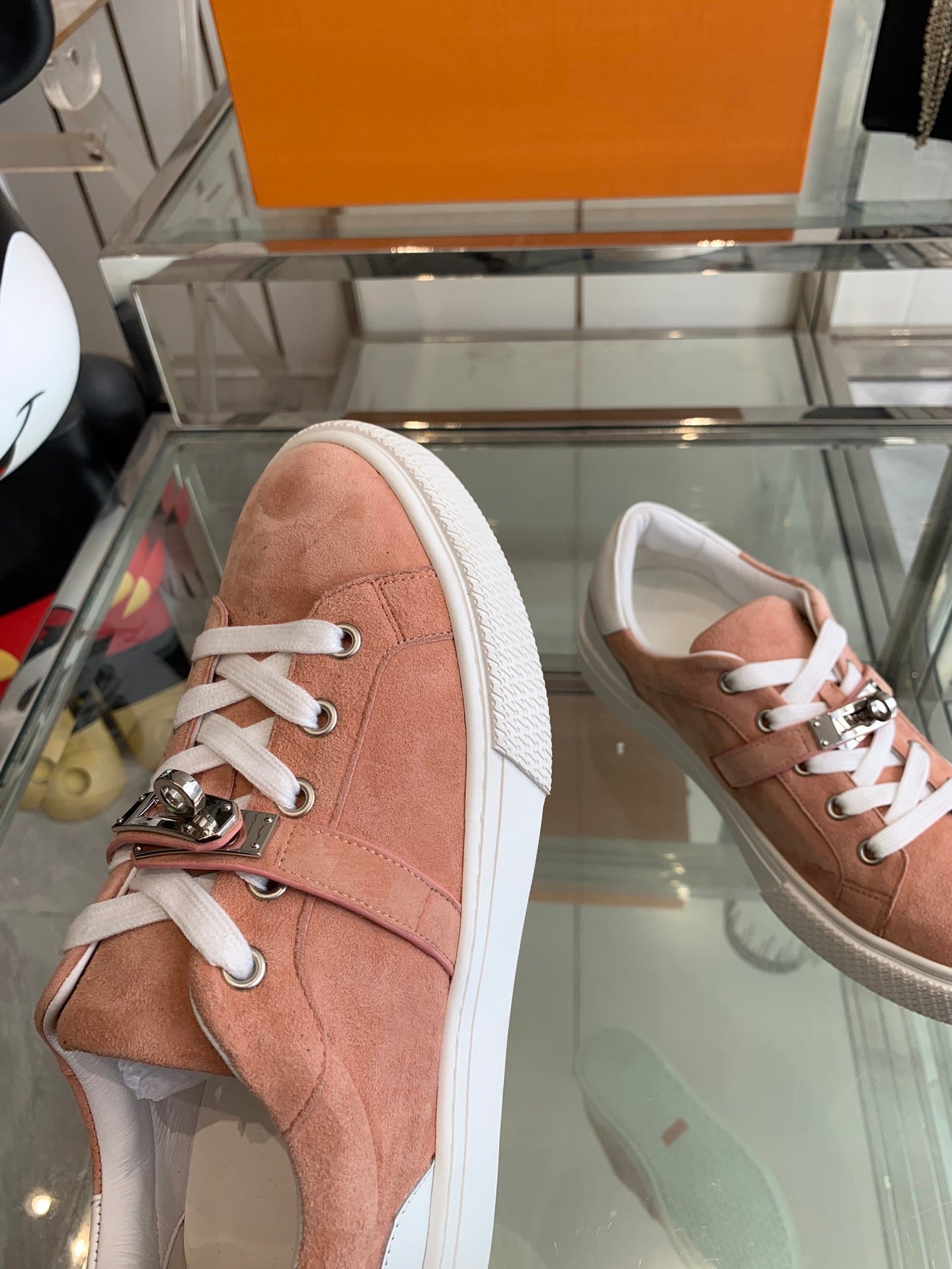 HM Day Sneaker Pink Suede 291835