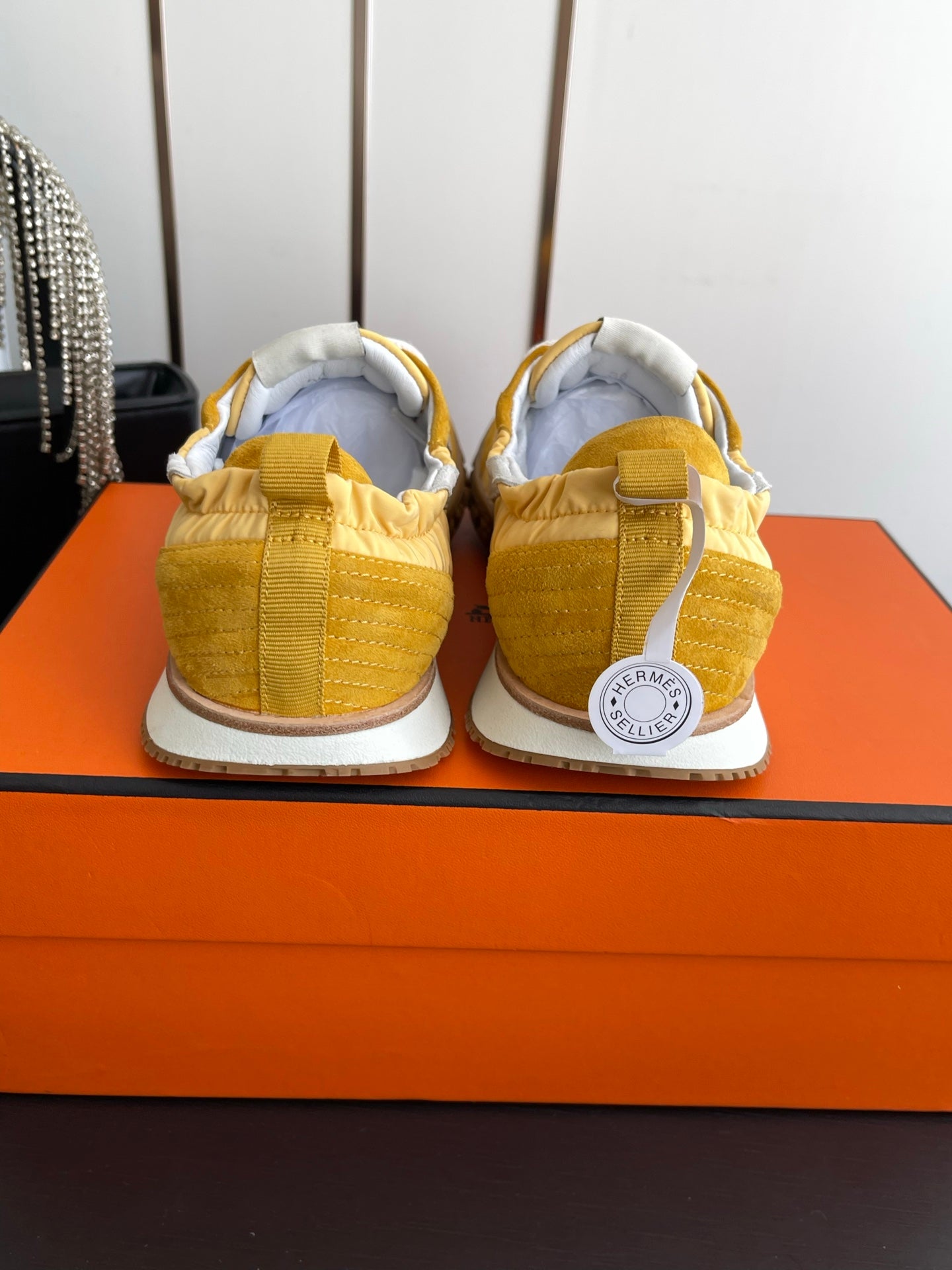HM Jet Sneaker Yellow Suede 739993