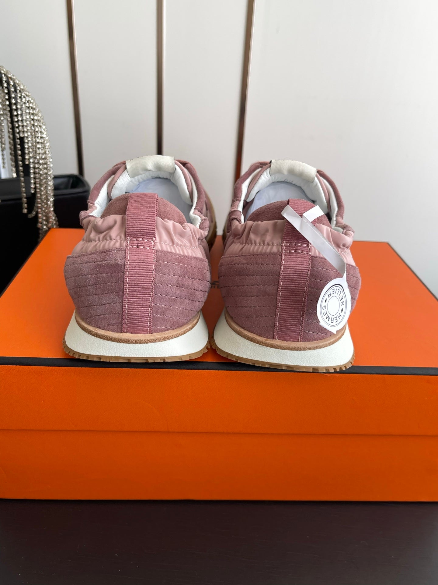HM Jet Sneaker Pink Suede 739994