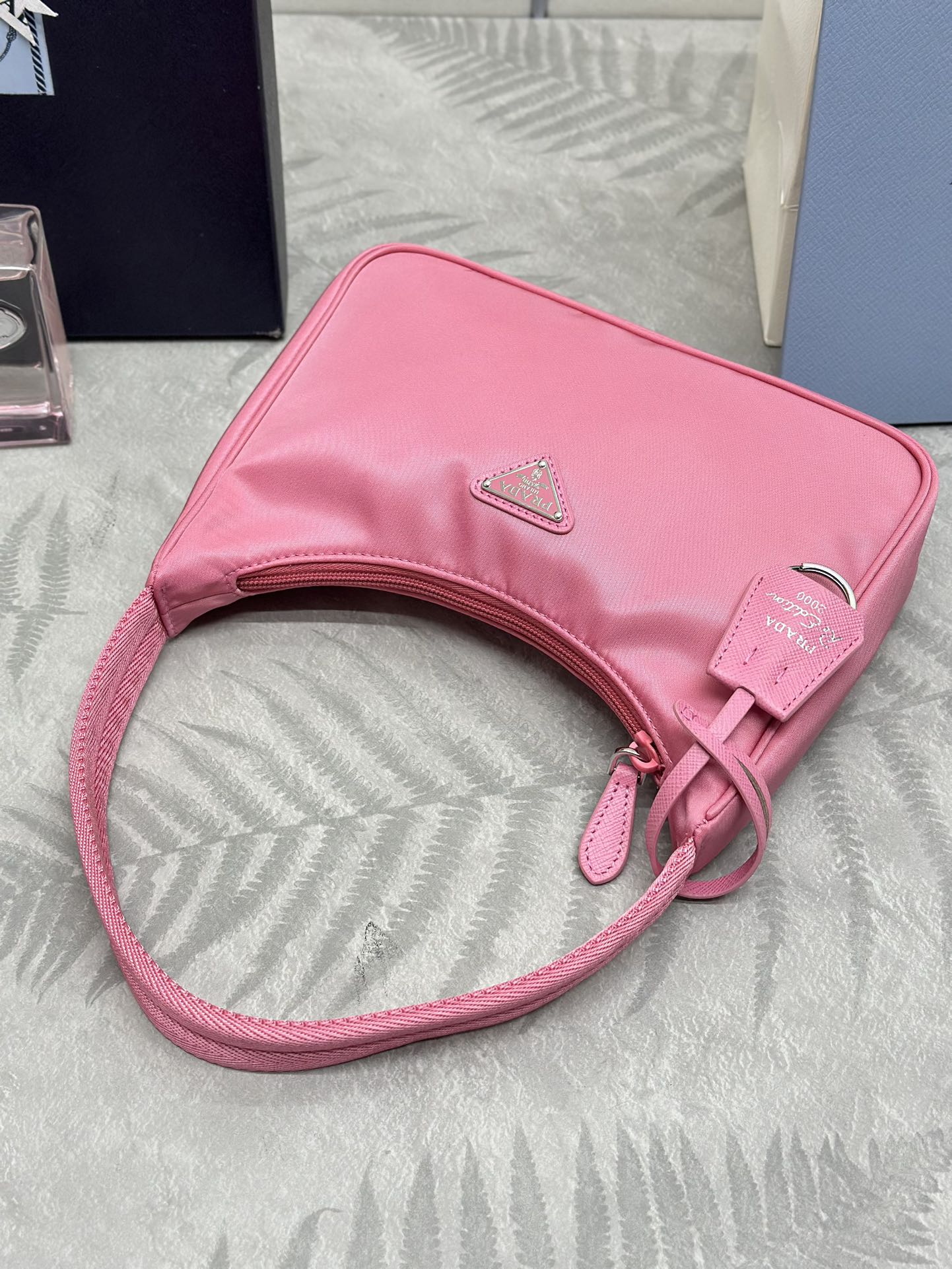 Prada Re-Edition 2000 Mini Bag Hot Pink Nylon 293850