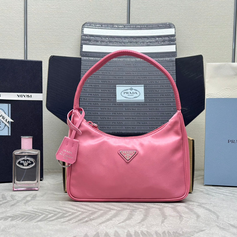 Prada Re-Edition 2000 Mini Bag Hot Pink Nylon 293850