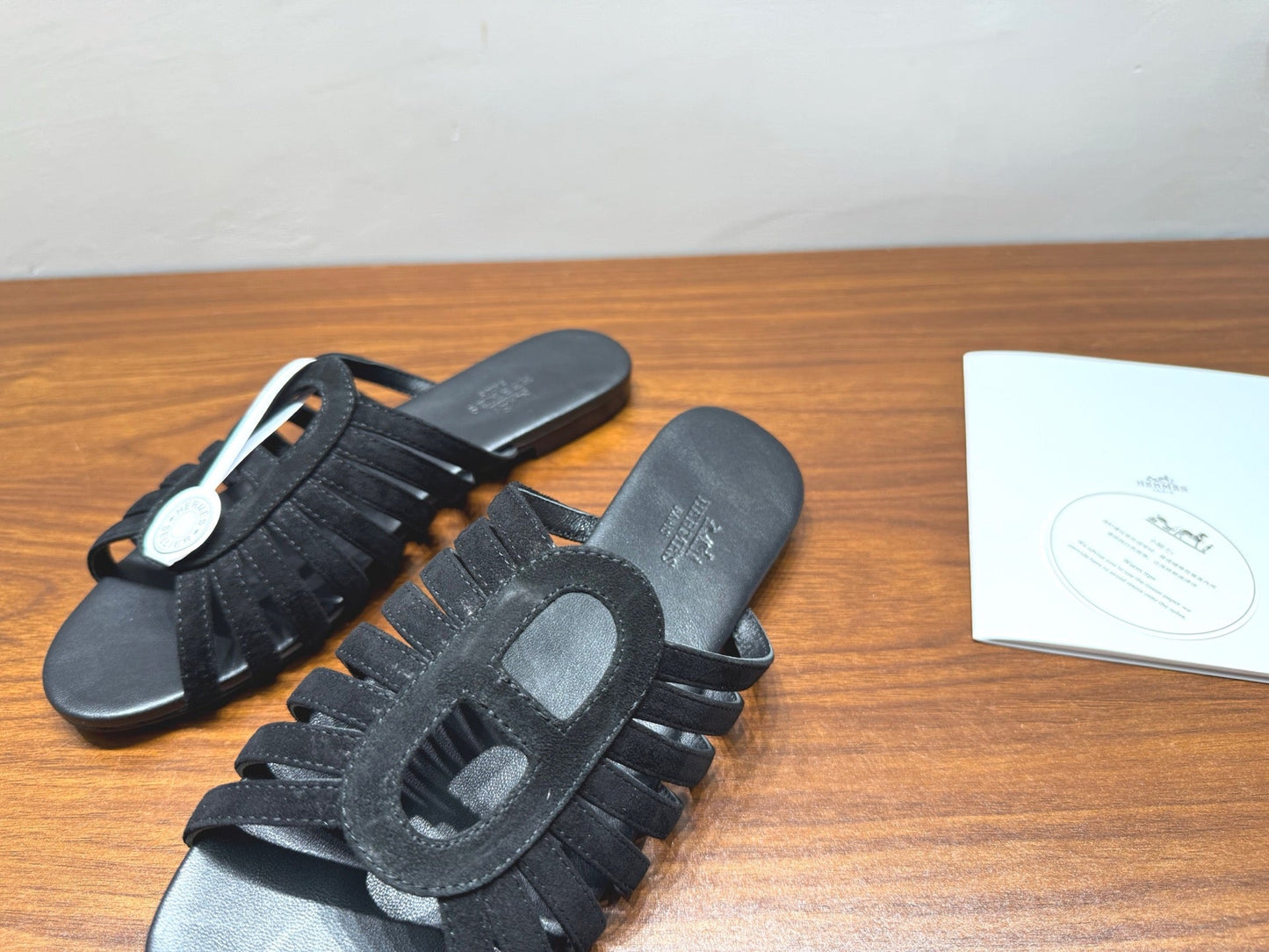 HM Noria Sandals Black Suede 849477