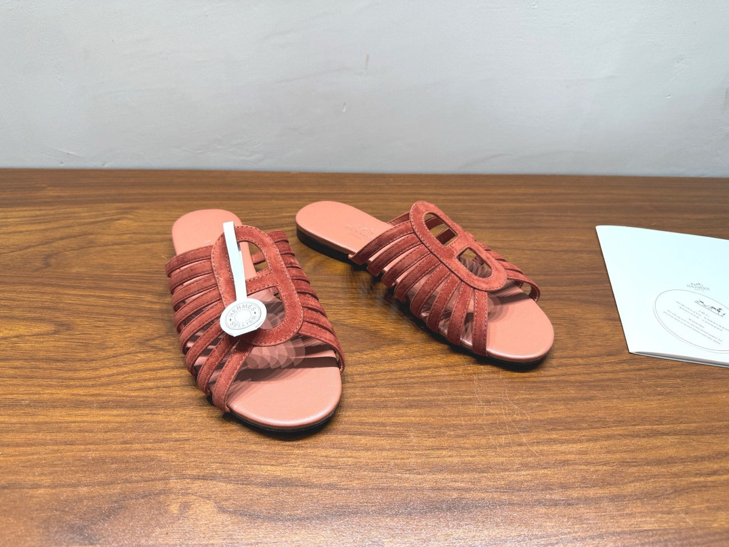 HM Noria Sandals Tan Suede 849478