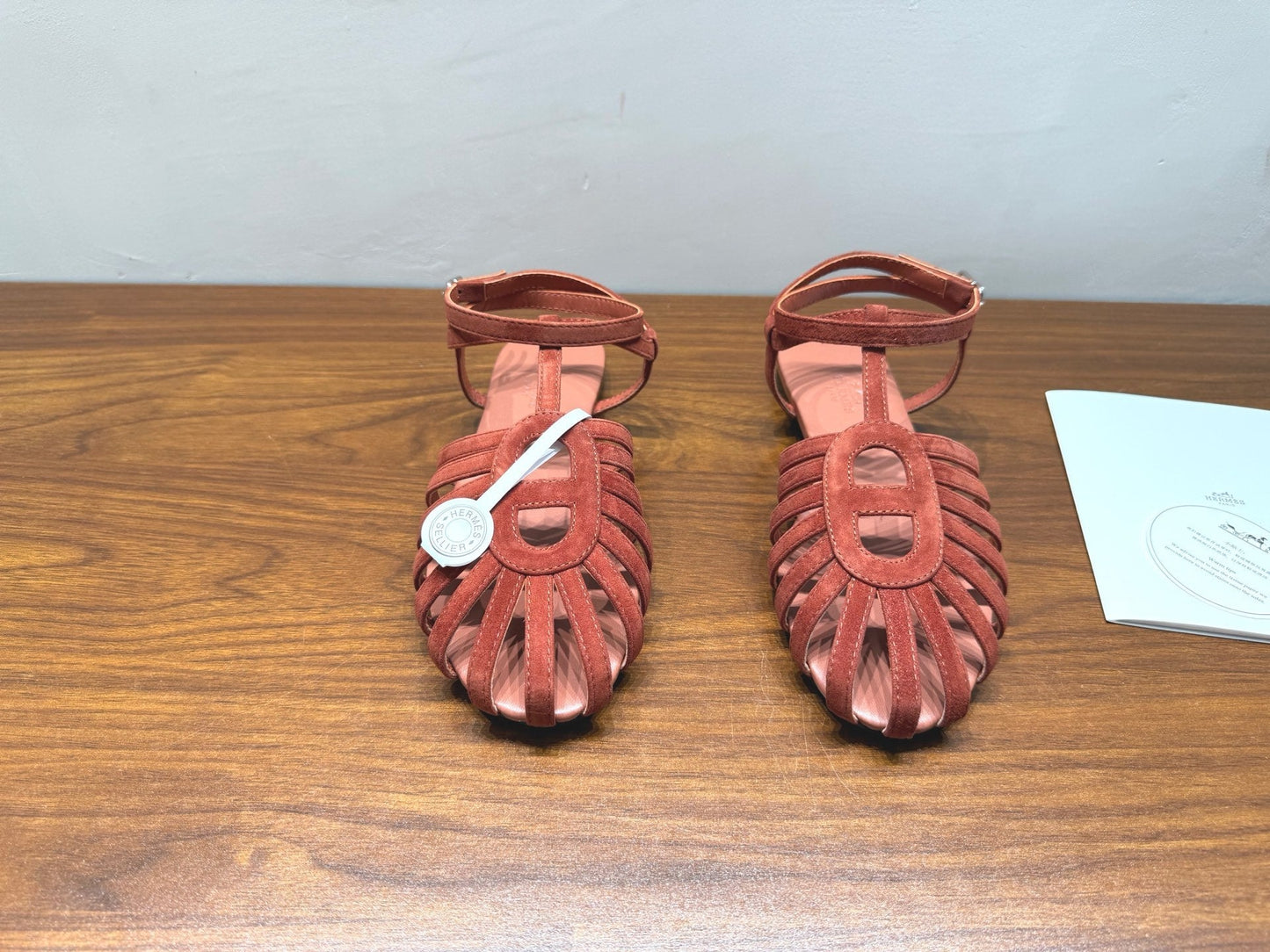 HM Nour Sandals Tan Suede 849486