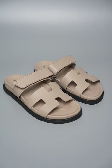HM Chypre Sandals Beige Mastic Sheepskin 001