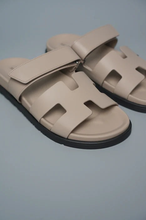 HM Chypre Sandals Beige Mastic Sheepskin 001