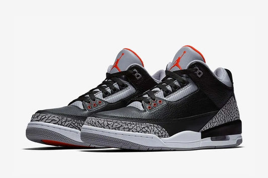 Jordan 3 Retro Black Cement Sneakers - Game Changer | Fan Favorite