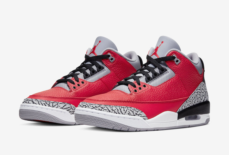 Jordan 3 Retro Red Cement Sneakers - Modern Classic | Colorway of the Year