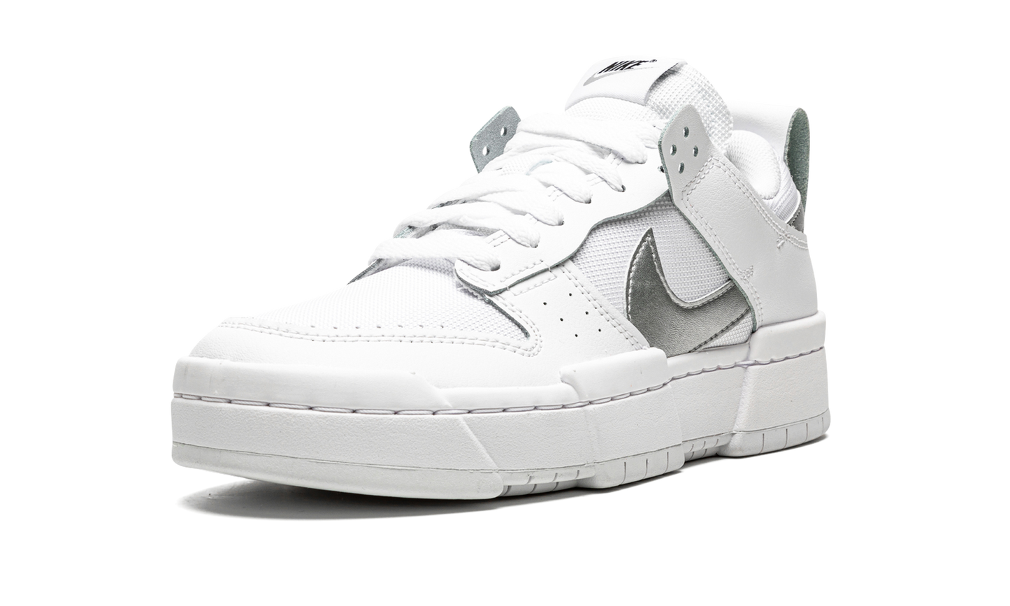 DUNK LO DISRUPT MNS WMNS "White Silver" DJ6226 100