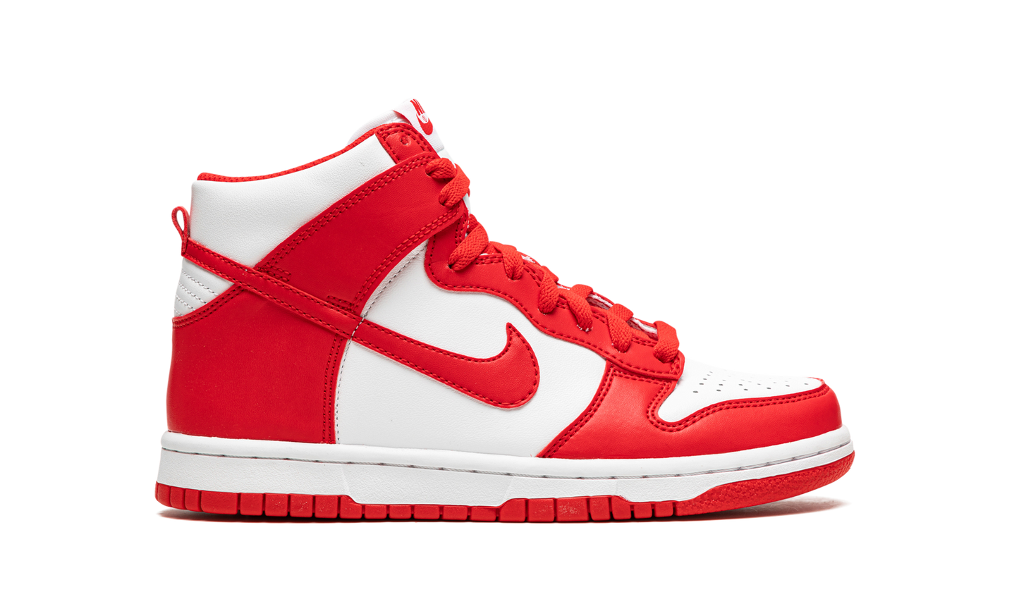 Dunk High GS "White / University Red" DB2179 106