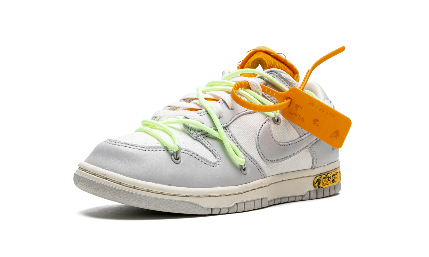 Dunk Low "Off-White Lot 43" DM1602 128