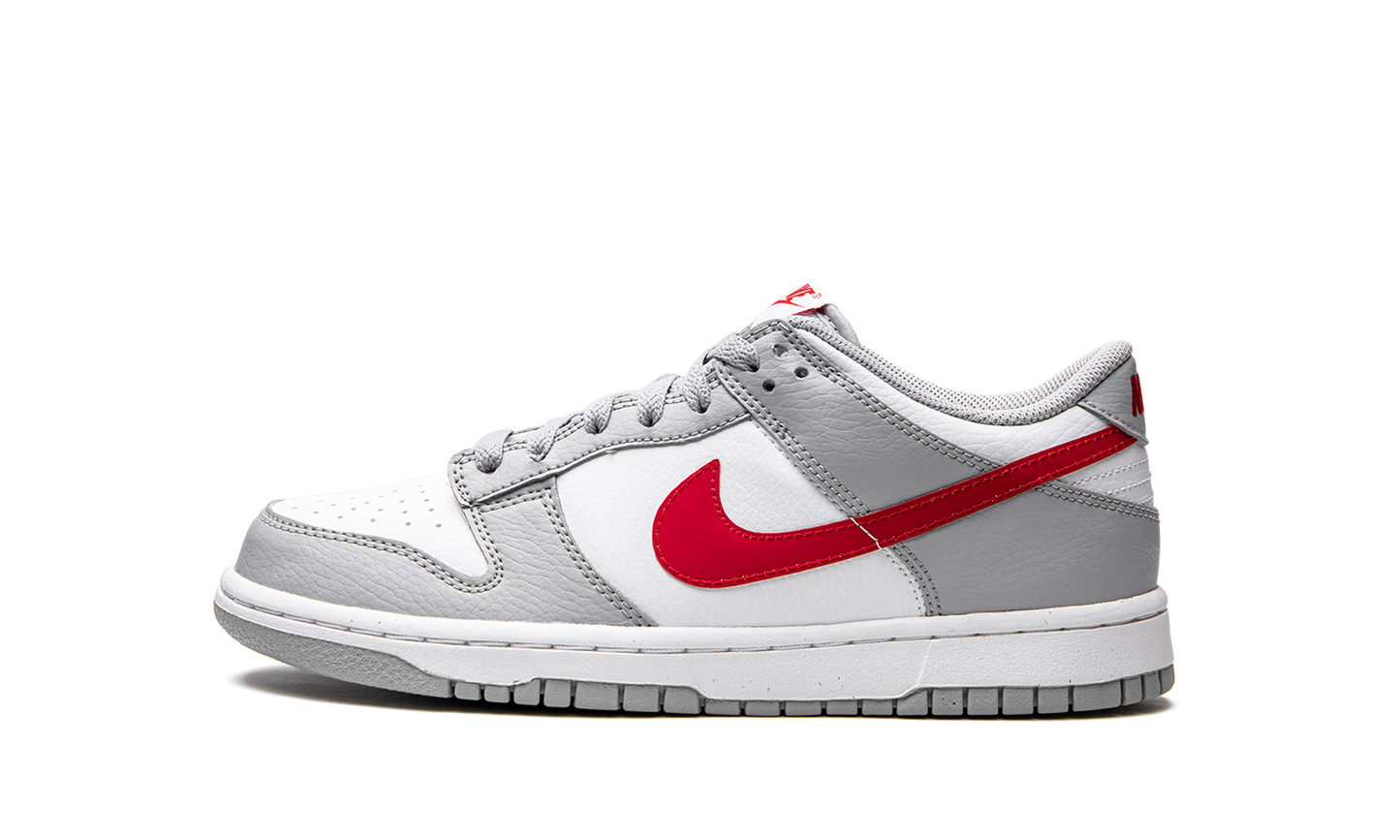 DUNK LOW GS "White / Grey / Red" DV7149 001