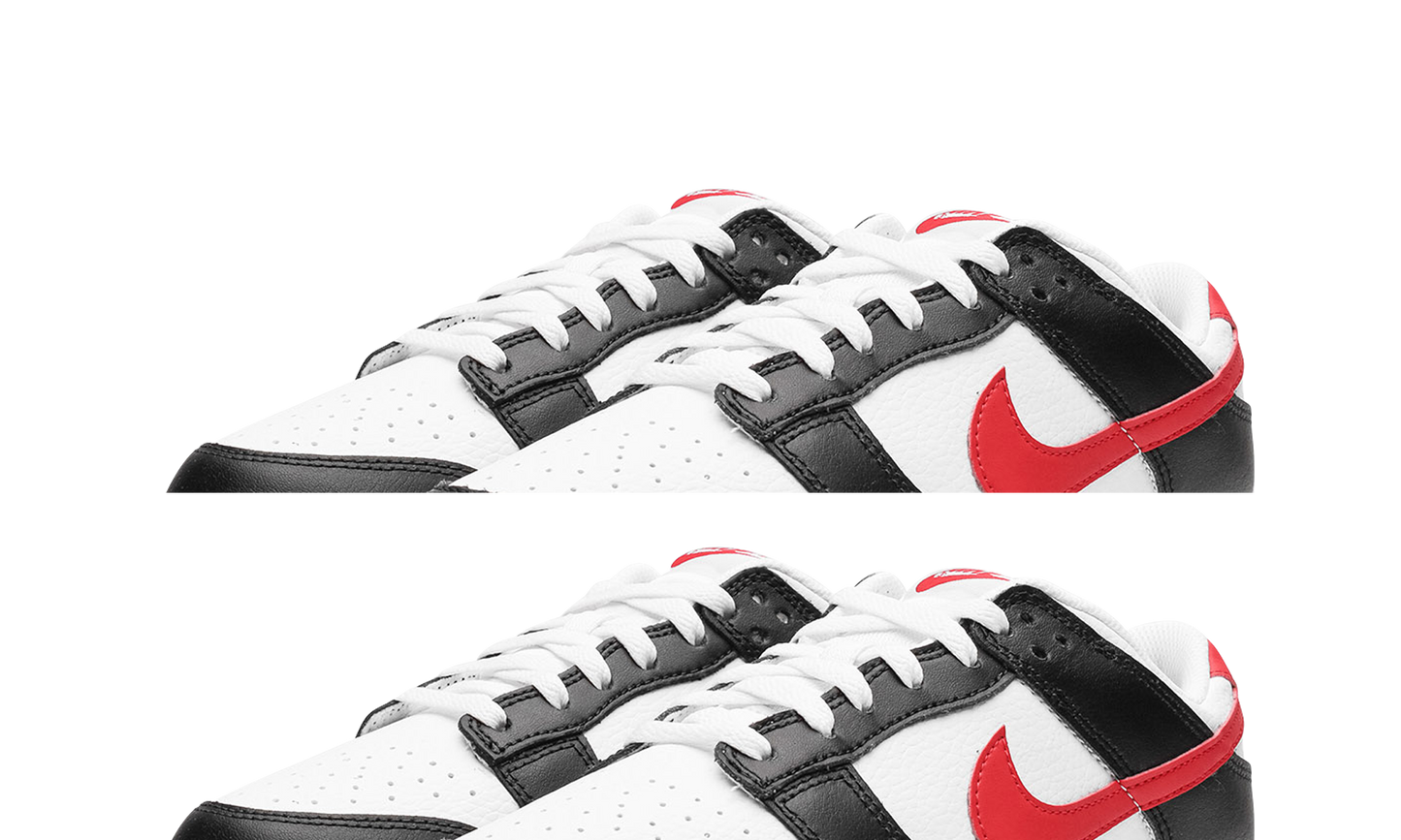 Dunk Low Retro "Red Swoosh Panda" FB3354 001