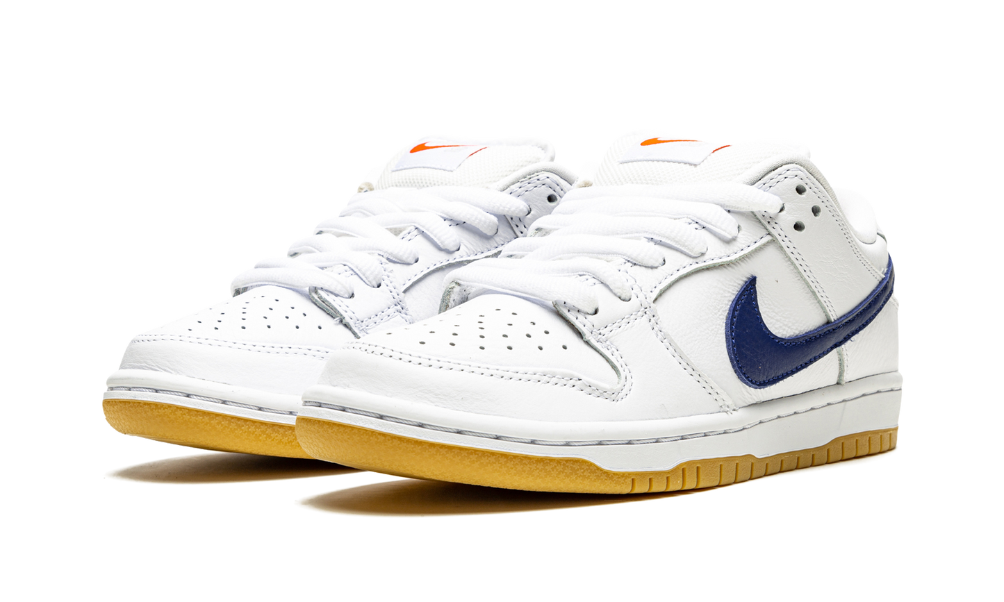 SB Dunk Low Pro Iso "Orange Label - White / Navy" CZ2249 100
